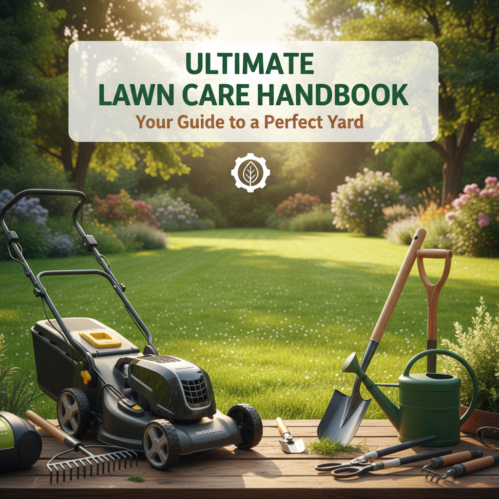 Lawn maintenance digital guide cover