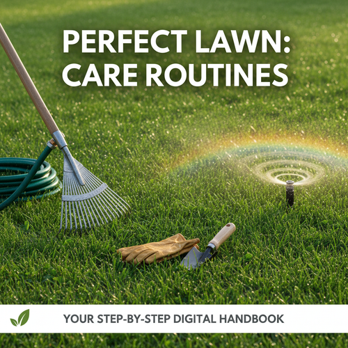 Lawn care routines digital guide cover